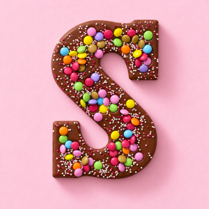 Chocoladeletter S Smarties